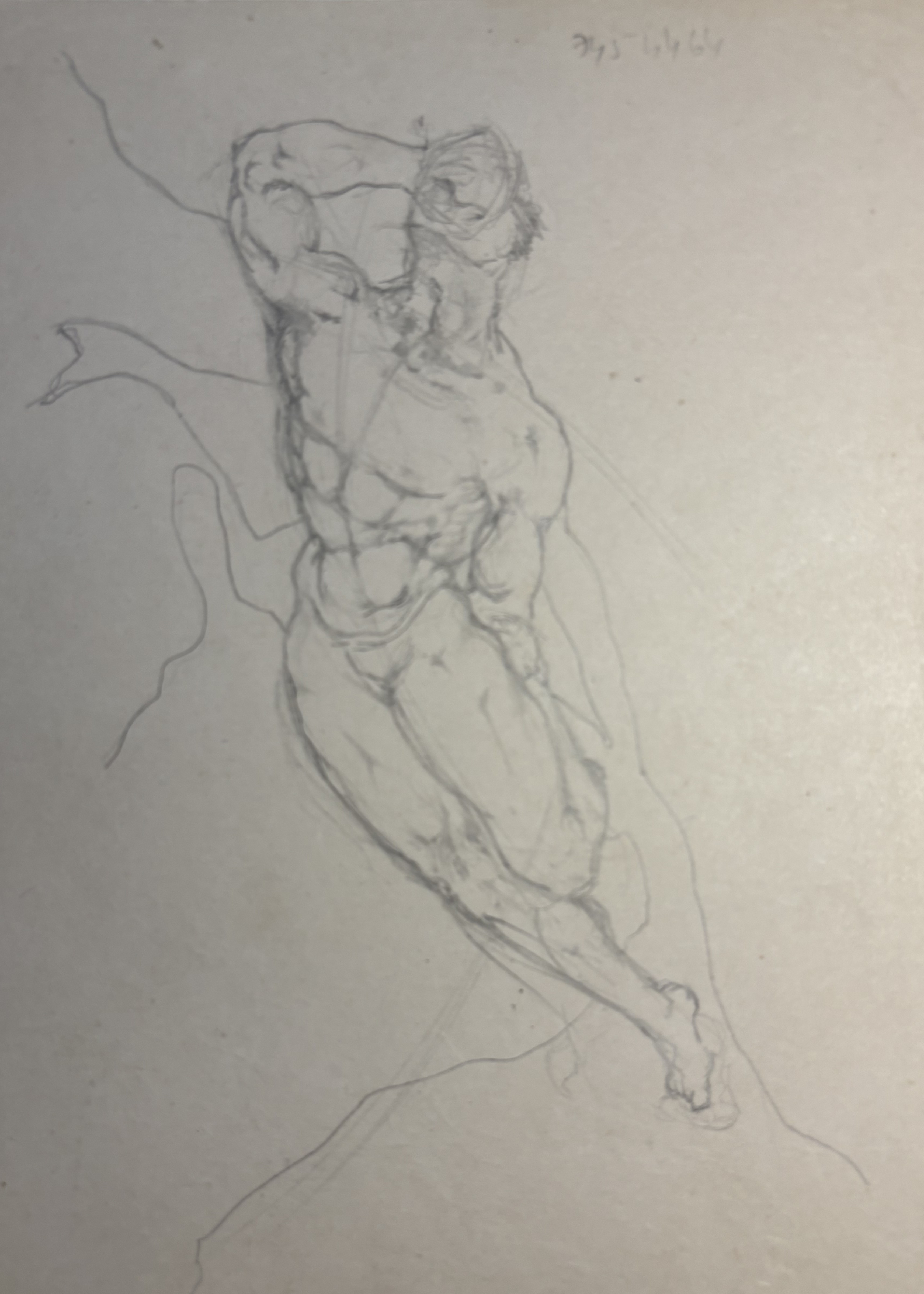 Pencil practice study VI, 1995